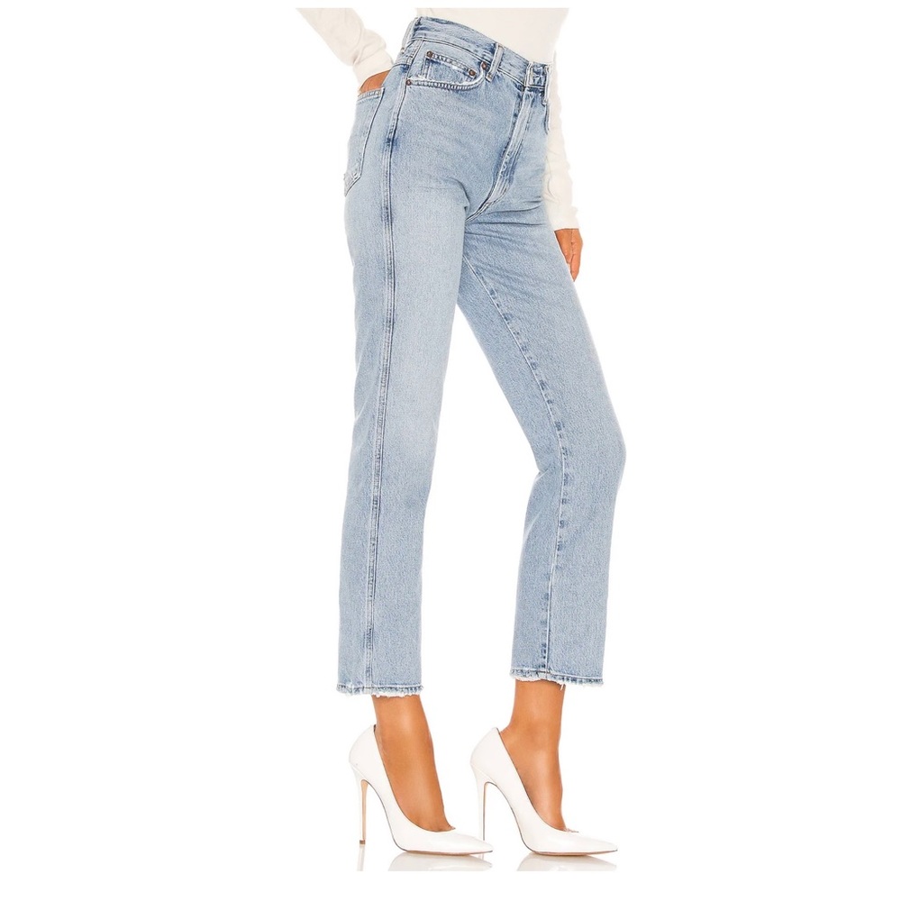 AGOLDE Pinch Waist High Rise Kick
